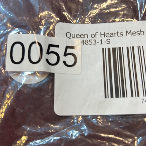 New, Mesh “Hearts” Rave skirt - Picture 8 of 9